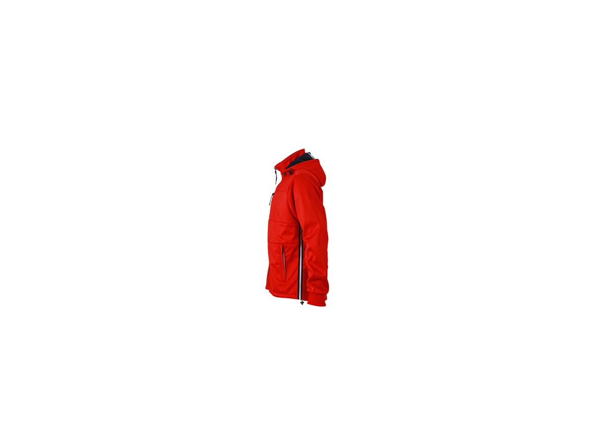 JN Mens Maritime Jacket JN1078 100%PES, red/navy/white, Größe L