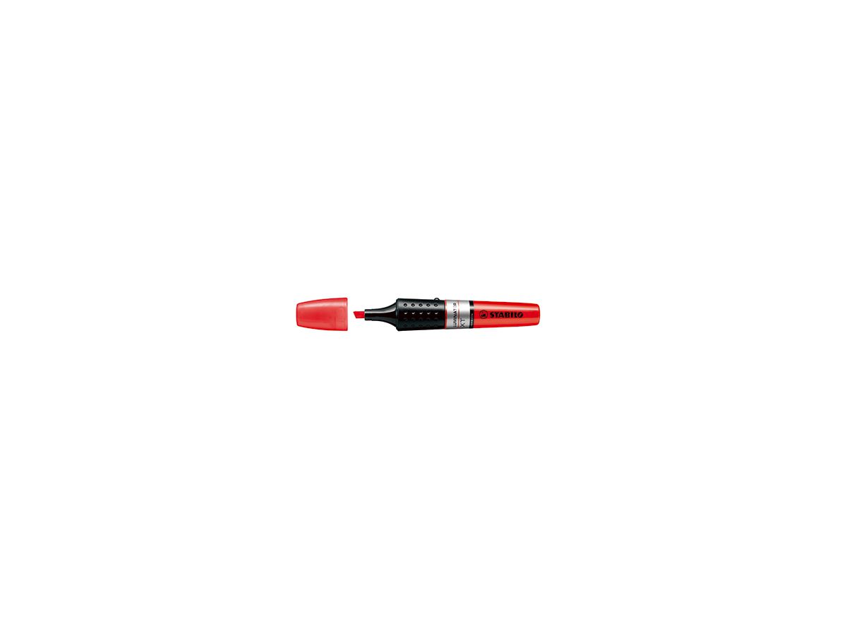 STABILO Textmarker Luminator 71/40 2-5mm Keilspitze rot