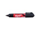 MILWAUKEE INKZALL Permanentmarker Keilspitze L schwarz 3er Pack