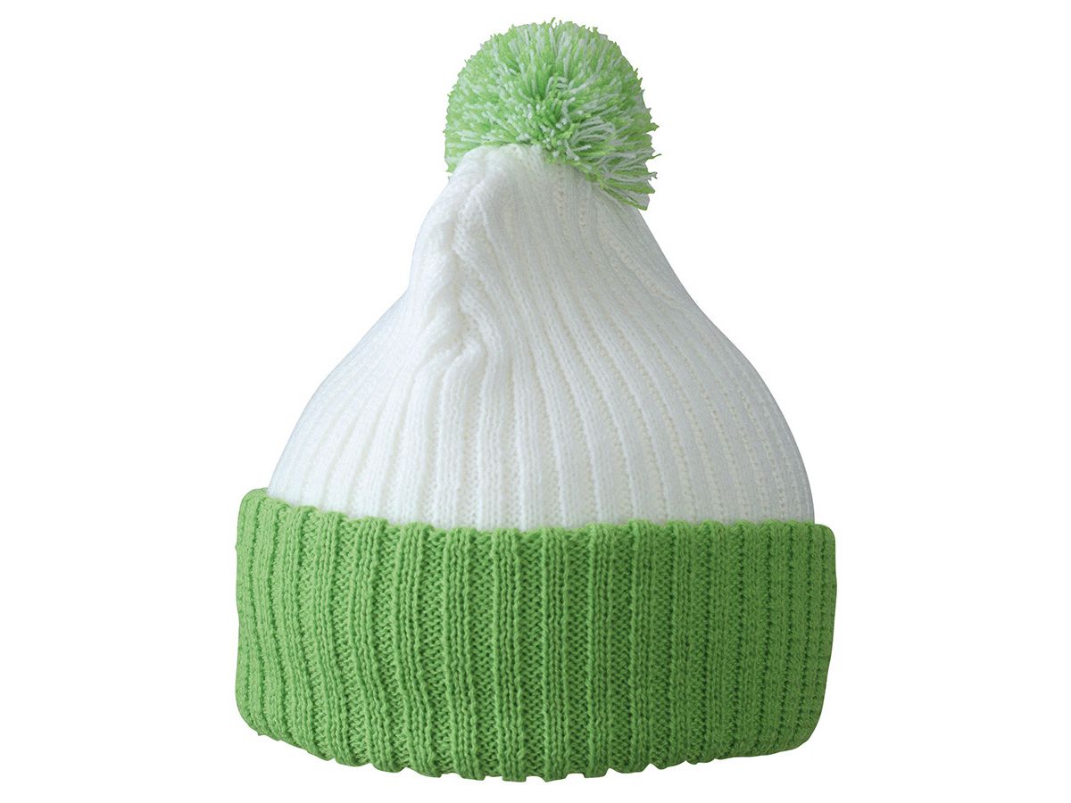 mb Knitted Cap with Pompon MB7540