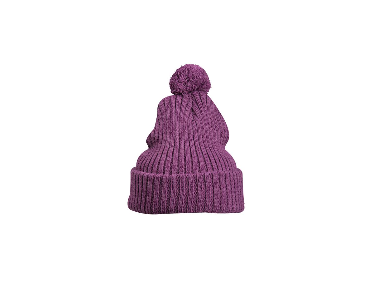 mb Knitted Cap with Pompon MB7540