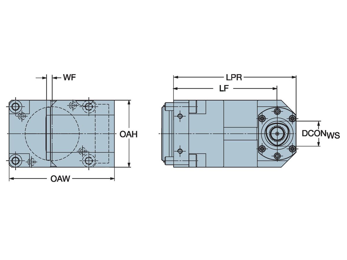 COROMANT Manuelle Spanneinheit für EMAG Maschinen C4-TRI-EM68B