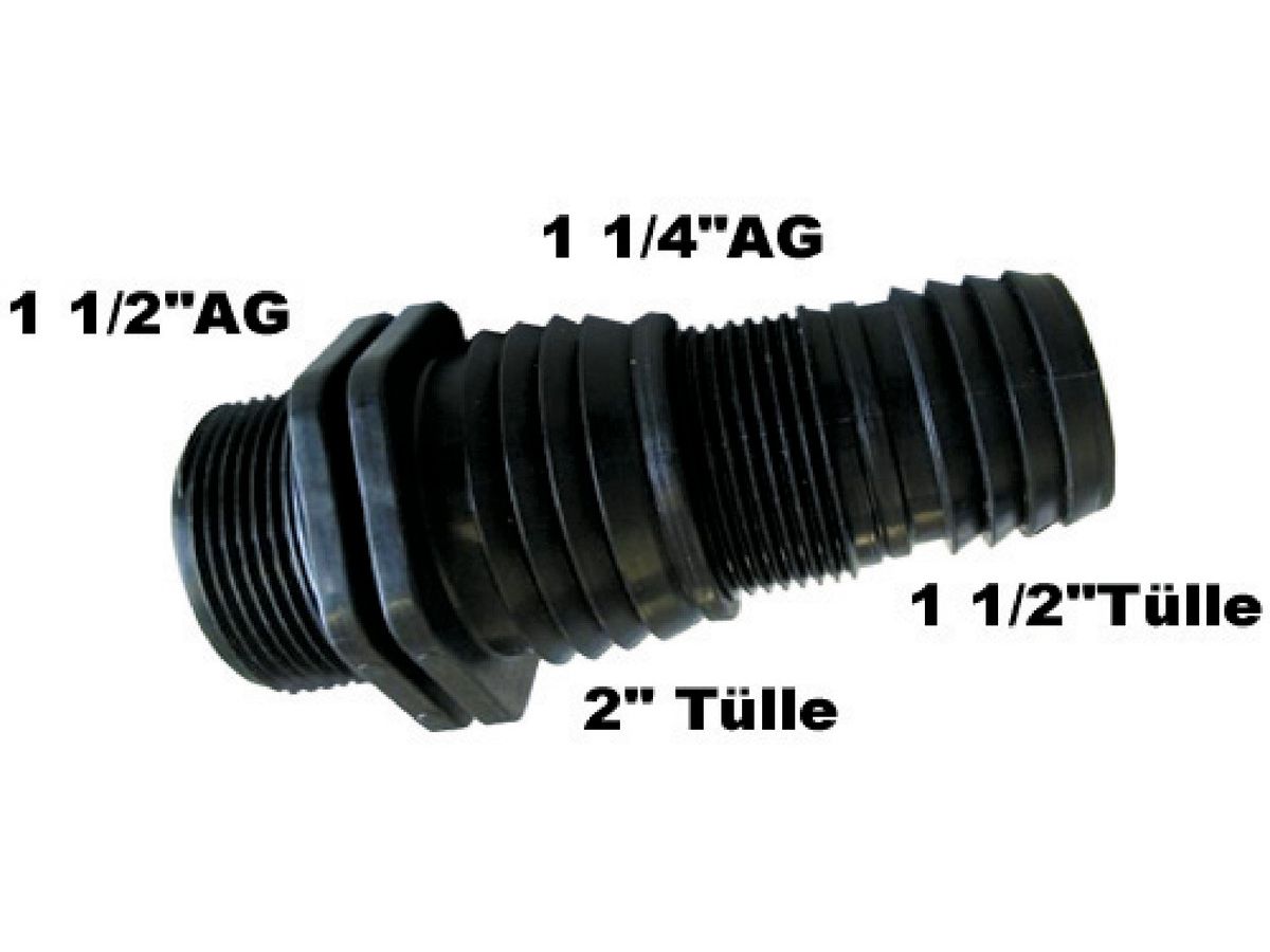 MULTIADAPTER 1 1/2" 11/2"AG-2" TUELLE-