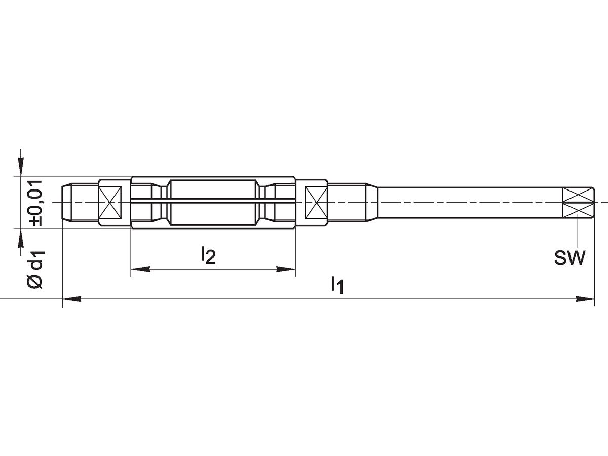BECK Schnellverstellbare Reibahle HSS 27,5-31,5mm
