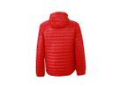 JN Mens Lightweight Jacket JN1092 100%PA, red/carbon, Größe M