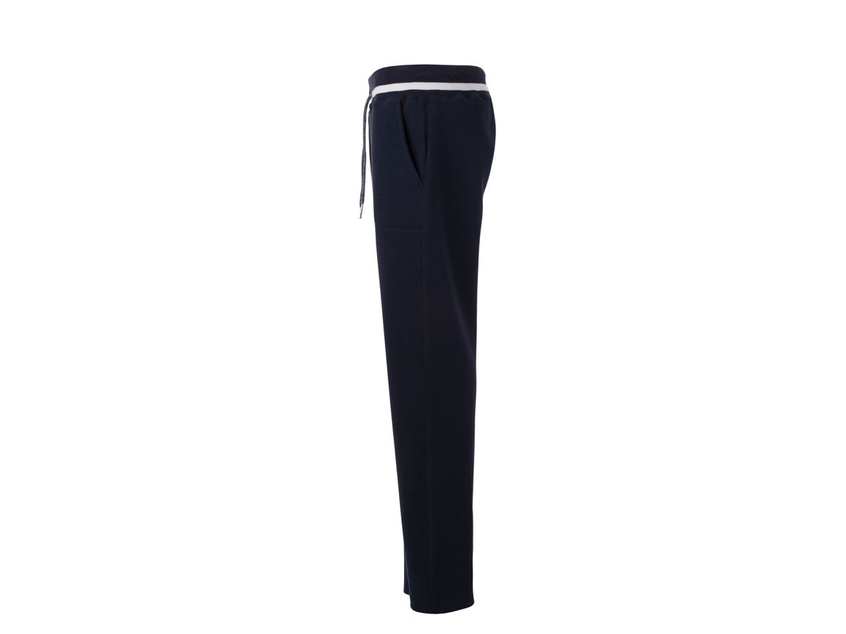 JN Ladies' Jog-Pants JN779 navy/white, Größe XL