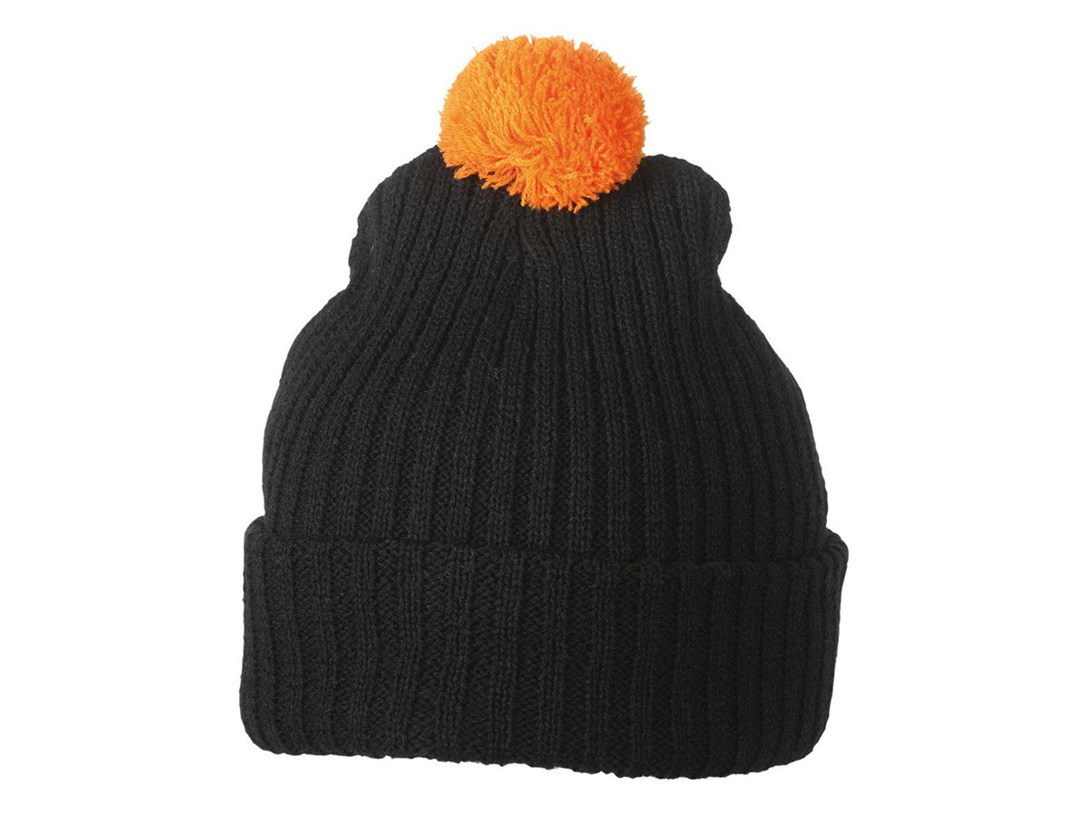 mb Knitted Cap with Pompon MB7540