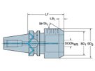 COROMANT Adapter MAS-BT 403 - Weldon A2B20-3020063