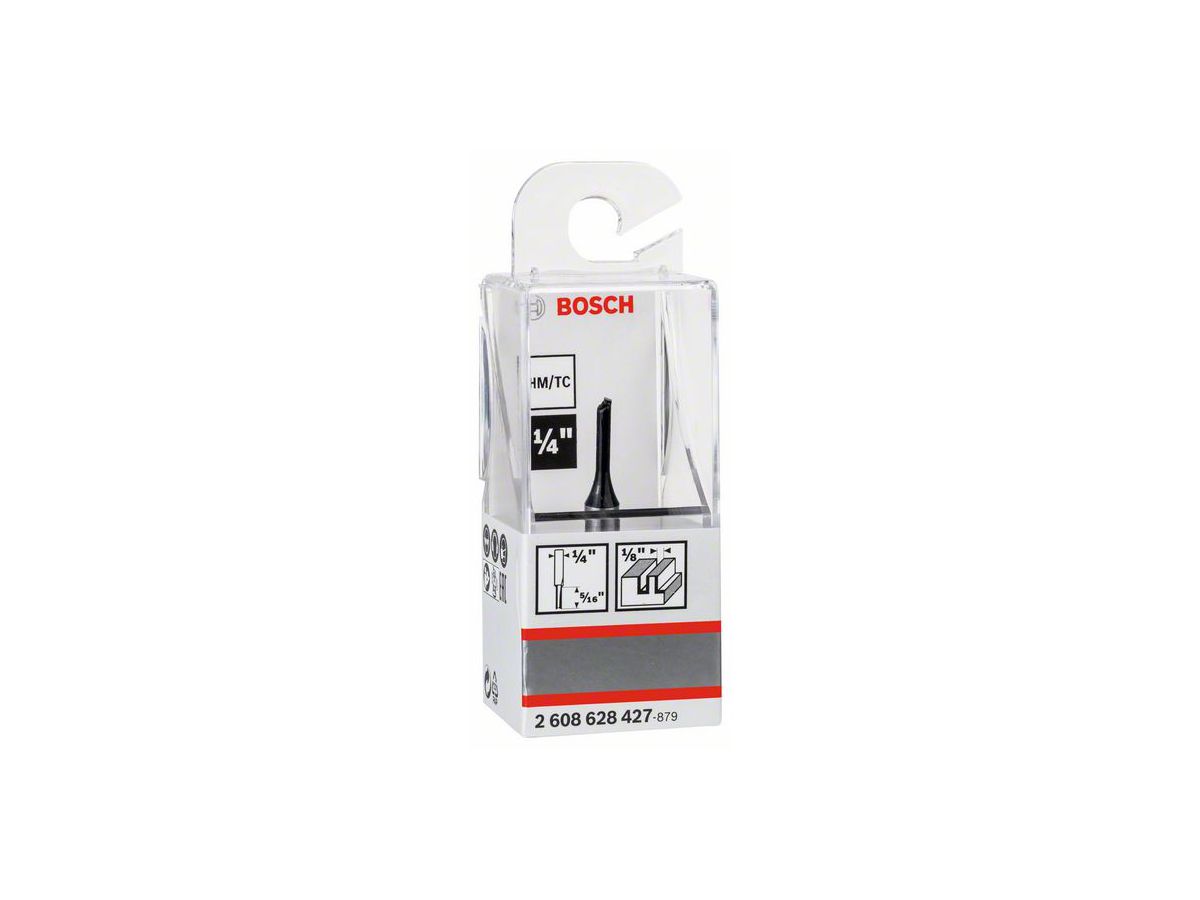 BOSCH Nutenfräser 6,35x3,2x51 mm