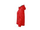 JN Ladies Lightweight Jacket JN1091 100%PA, red/carbon, Größe XL