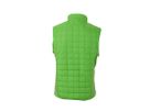 JN Mens Hybrid Vest JN1114 92%PES/8%EL, spring-green/silver,Gr. 2XL