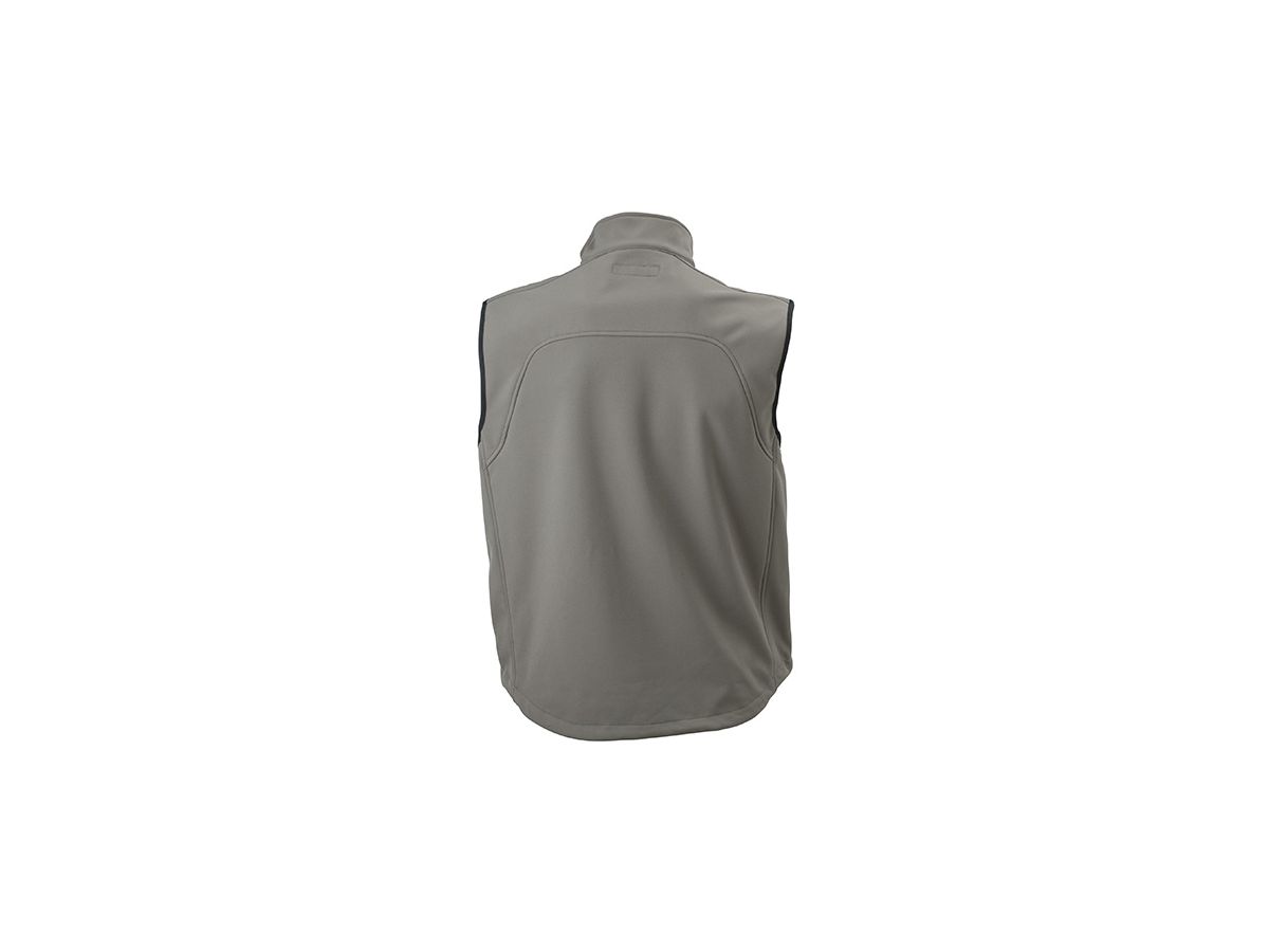 JN Mens Softshell Vest JN136 95%PES/5%EL, olive, Größe L