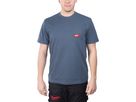 MILWAUKEE Arbeits-T-Shirt mit UV-Schutz WTSSBLU-XXL blau