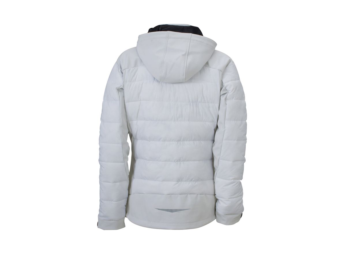 JN Ladies Outdoor Hybrid Jacket JN1049 95%PES/5%EL, white, Größe S