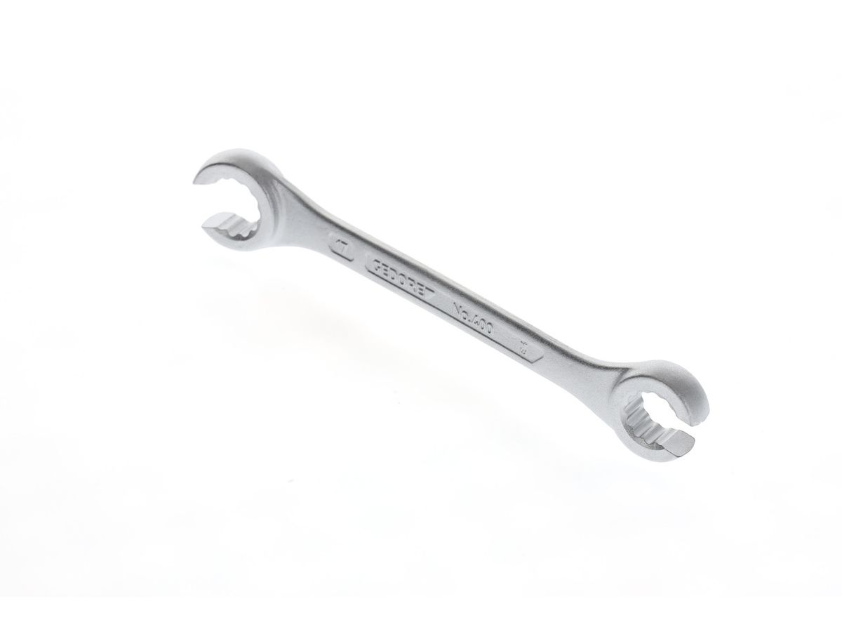 Double ring spanner open 14x17mm Gedore