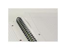 Soennecken Officebook 2351 DIN A4+ 90g 80Bl. 4fbg. Rand 3Register kar.