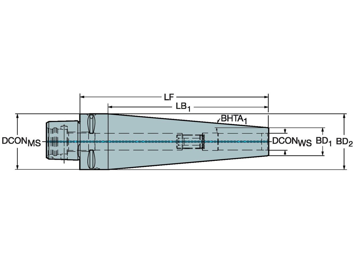 COROMANT Capto auf Schrumpffutter C4-391.19-18080