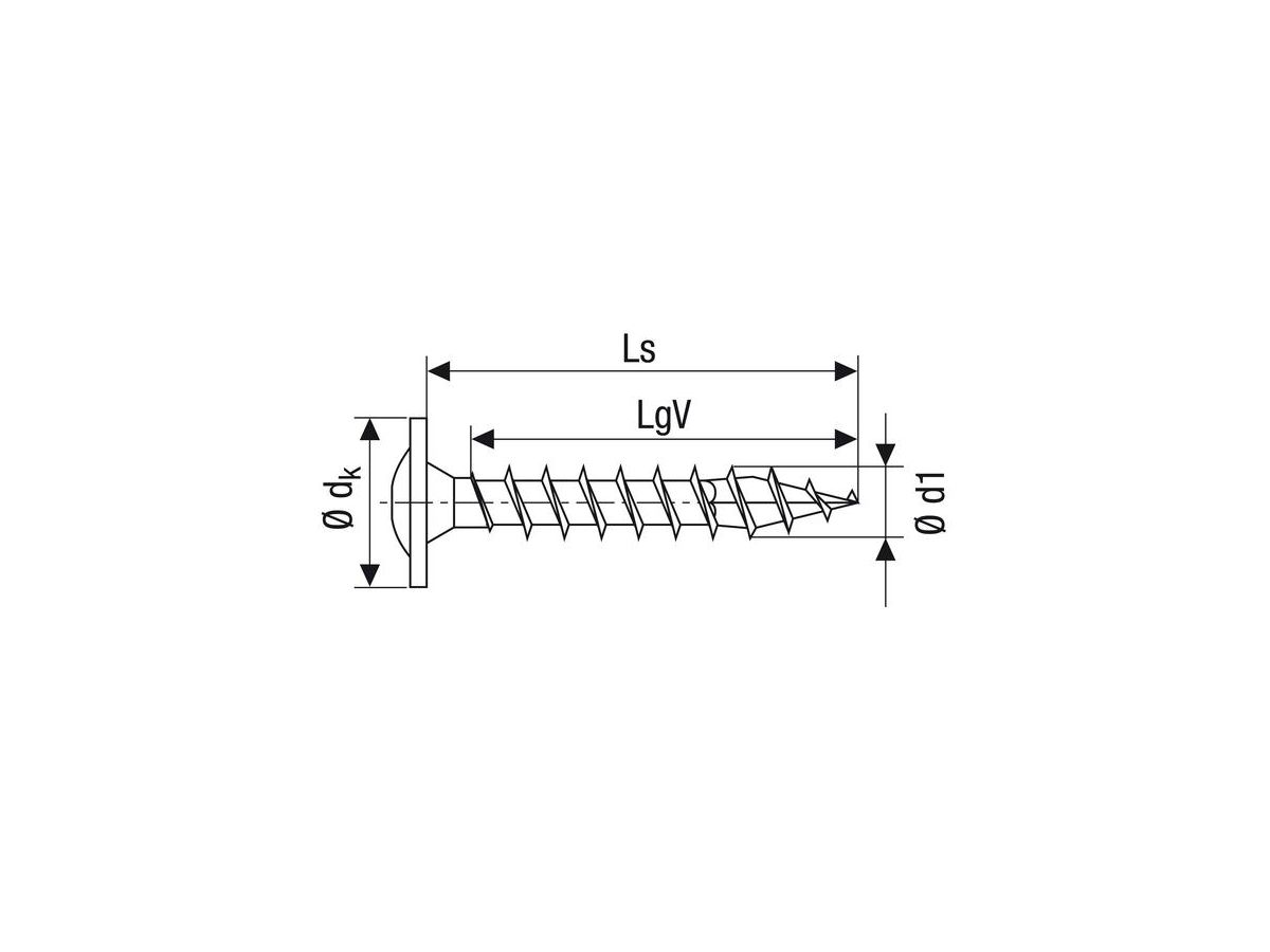 SPAX Tellerkopf T-STAR+