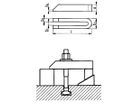 Spanneisen D6315B 18x250mm              AMF