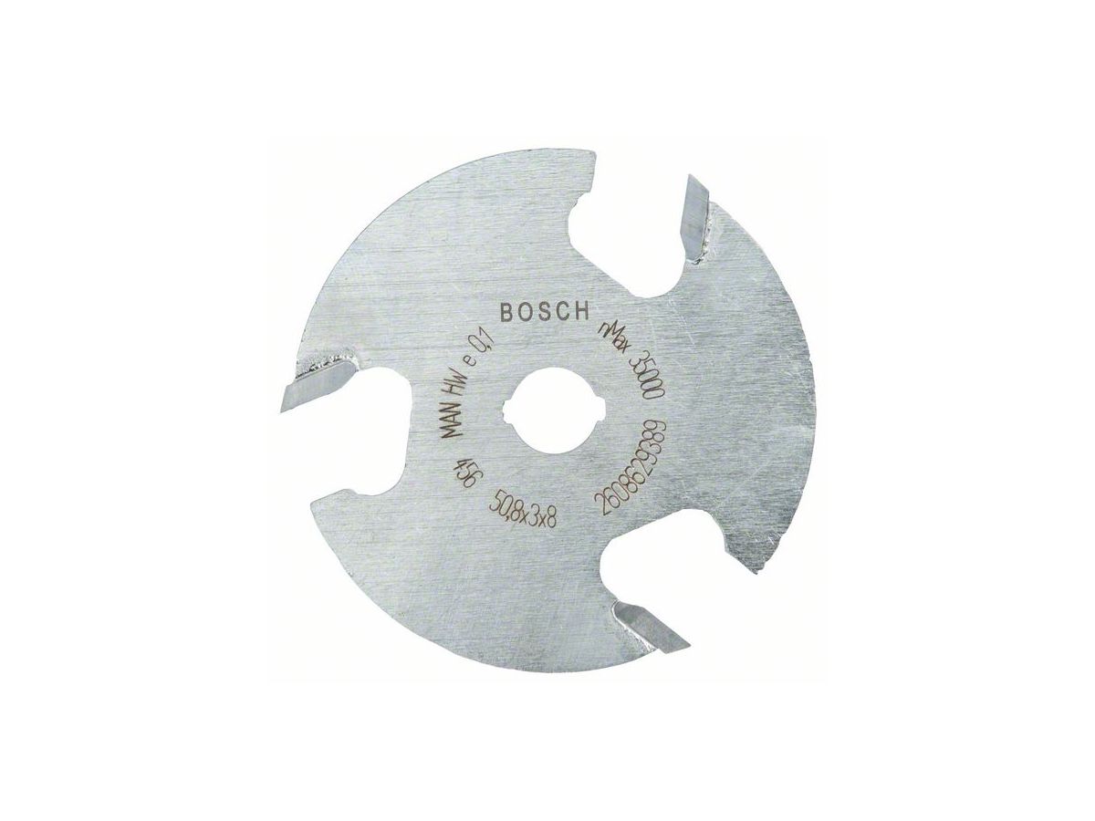 Bosch Scheibennutfräser Expert for Wood, 8 mm, D1 50,8 mm, L 3 mm, G 8 mm