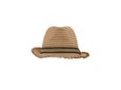 mb Trendy Summer Hat MB6703 caramel/black, Größe S/M