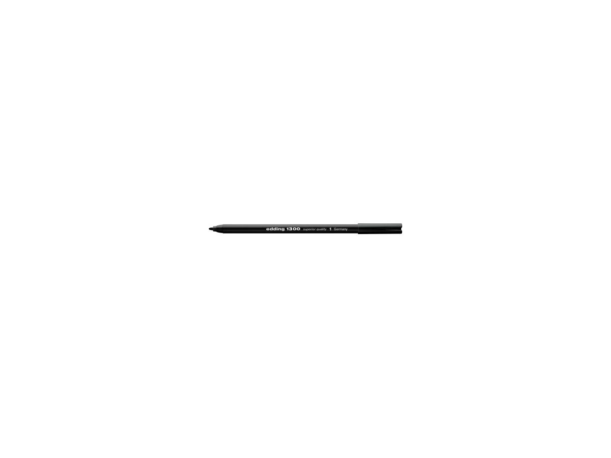 edding Faserschreiber 1300 color pen 4-1300001 3mm schwarz