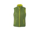 JN Ladies Lightweight Vest JN1089 100%PA, jungle-green/acid-yellow, Gr 2XL