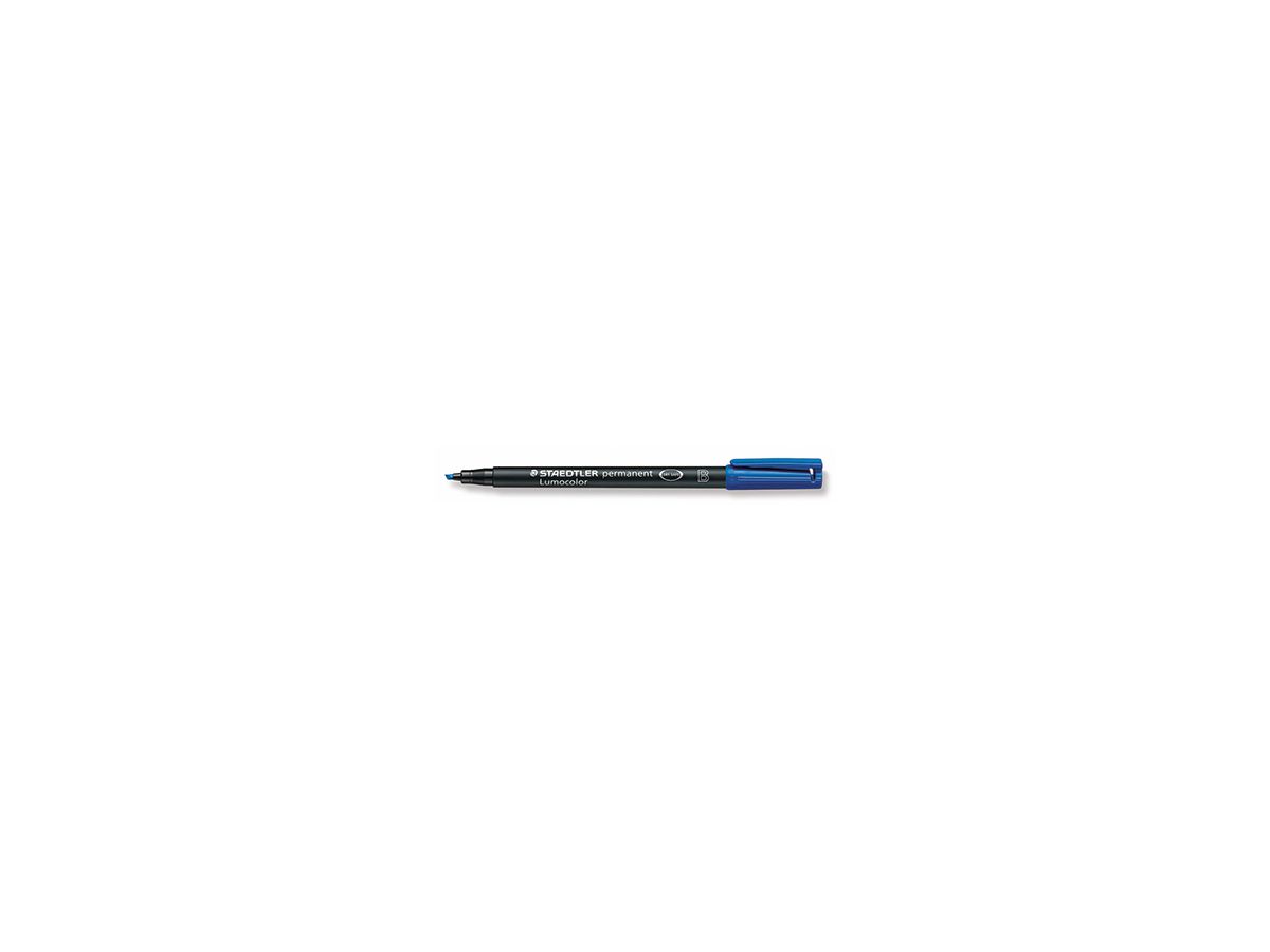 STAEDTLER Folienschreiber Lumocolor 314-3 1-2,5mm permanent blau