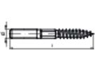 STOCKSCHRAUBE     A2 M 6X 80