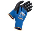 UVEX Montage-Handschuh athletic lite dry Nitril-Noppen blau/schwarz, 6003.3