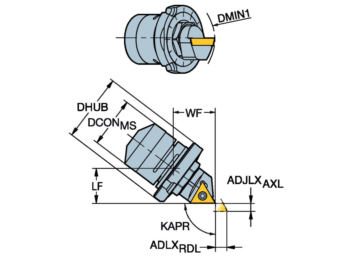 COROMANT Feinaufbohrwerkzeug L148C-32-0902