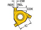 COROMANT CoroThread 266 Wendeplatte zum Einstechen 254LG-22CC01-3151135