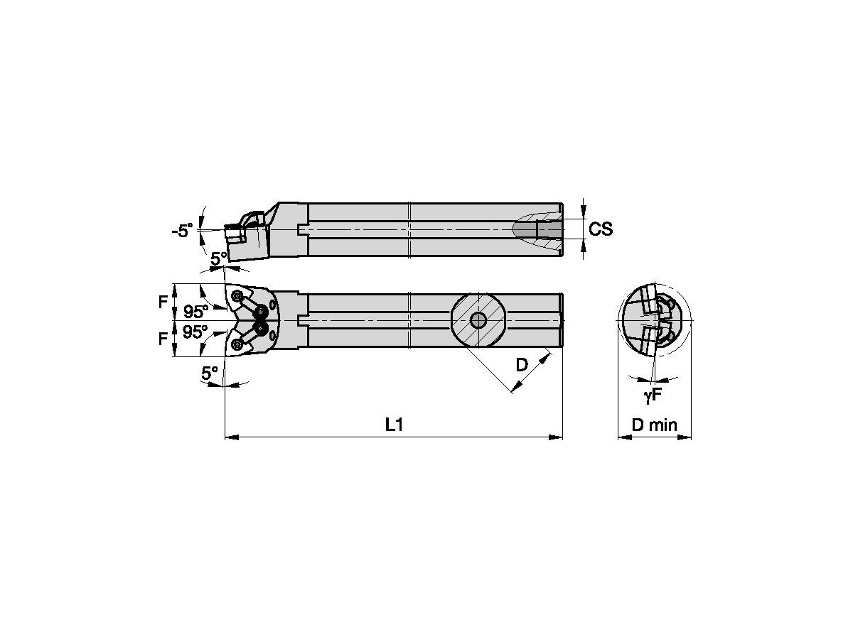 KENNAMETAL Kenloc M-Klemmung Für negativ