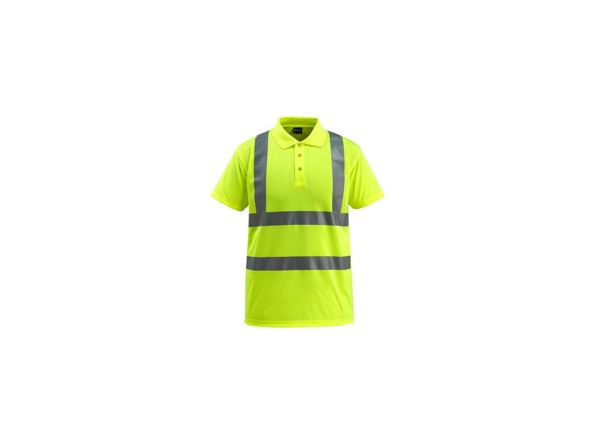 MASCOT Warnschutz Polo-Shirt BOWEN, 50593-972, hi-vis gelb, Gr. 4XL