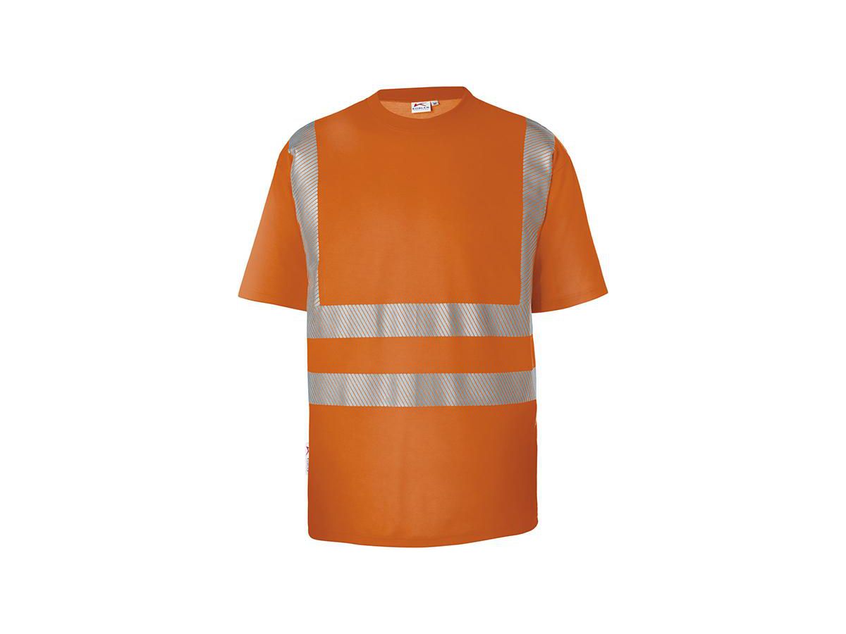 KÜBLER REFLECTIQ T-Shirt PSA 2 warnorange, Gr. L