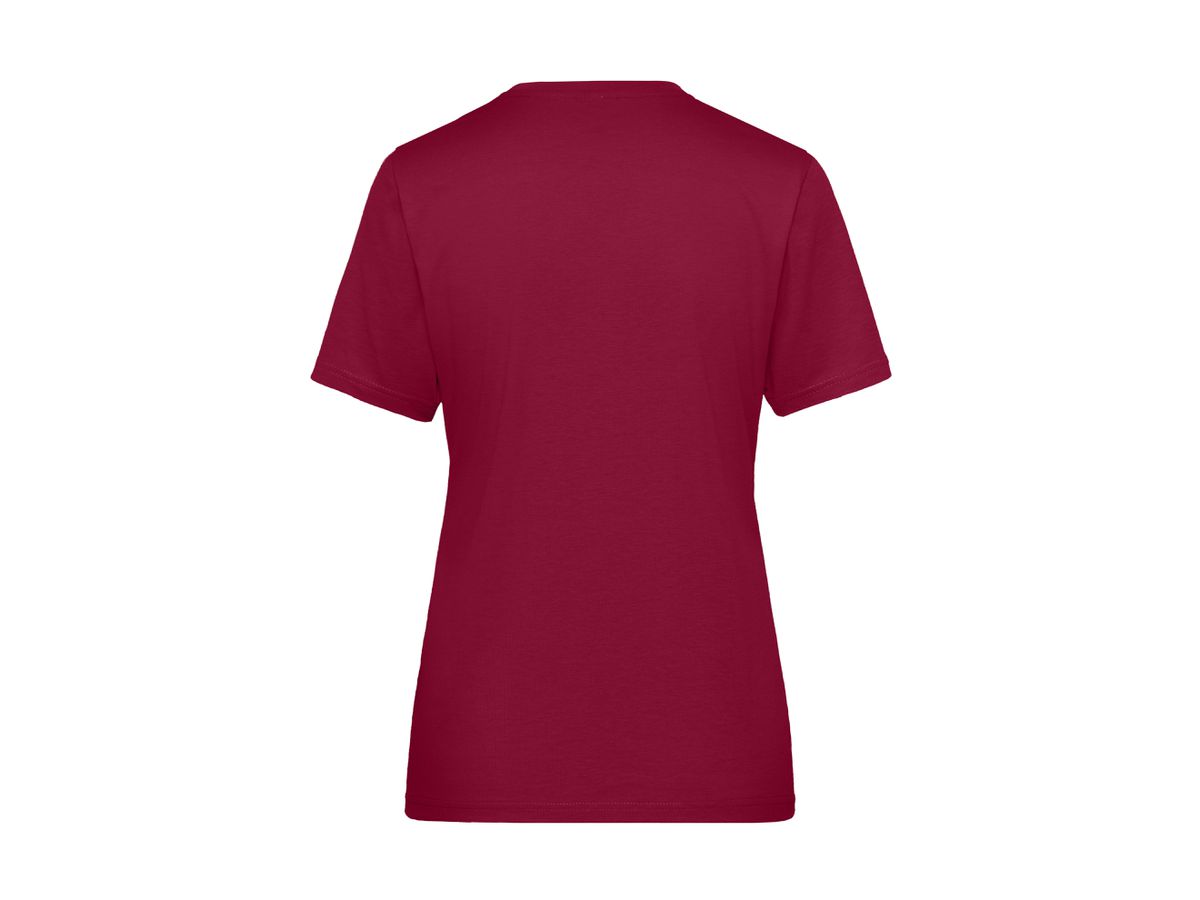 JN Damen Workwear  T-Shirt JN1807 wine, Größe XL