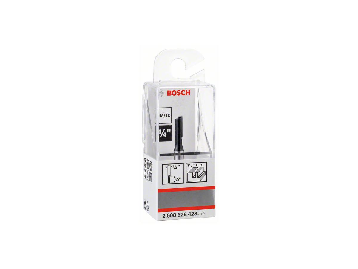 BOSCH Nutenfräser 6,35x4,8x51 mm