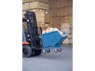 FETRA Muldenkipper brilliantblau 4702 A m. Ablasshahn, TK 500kg, 450L, RAL 5007