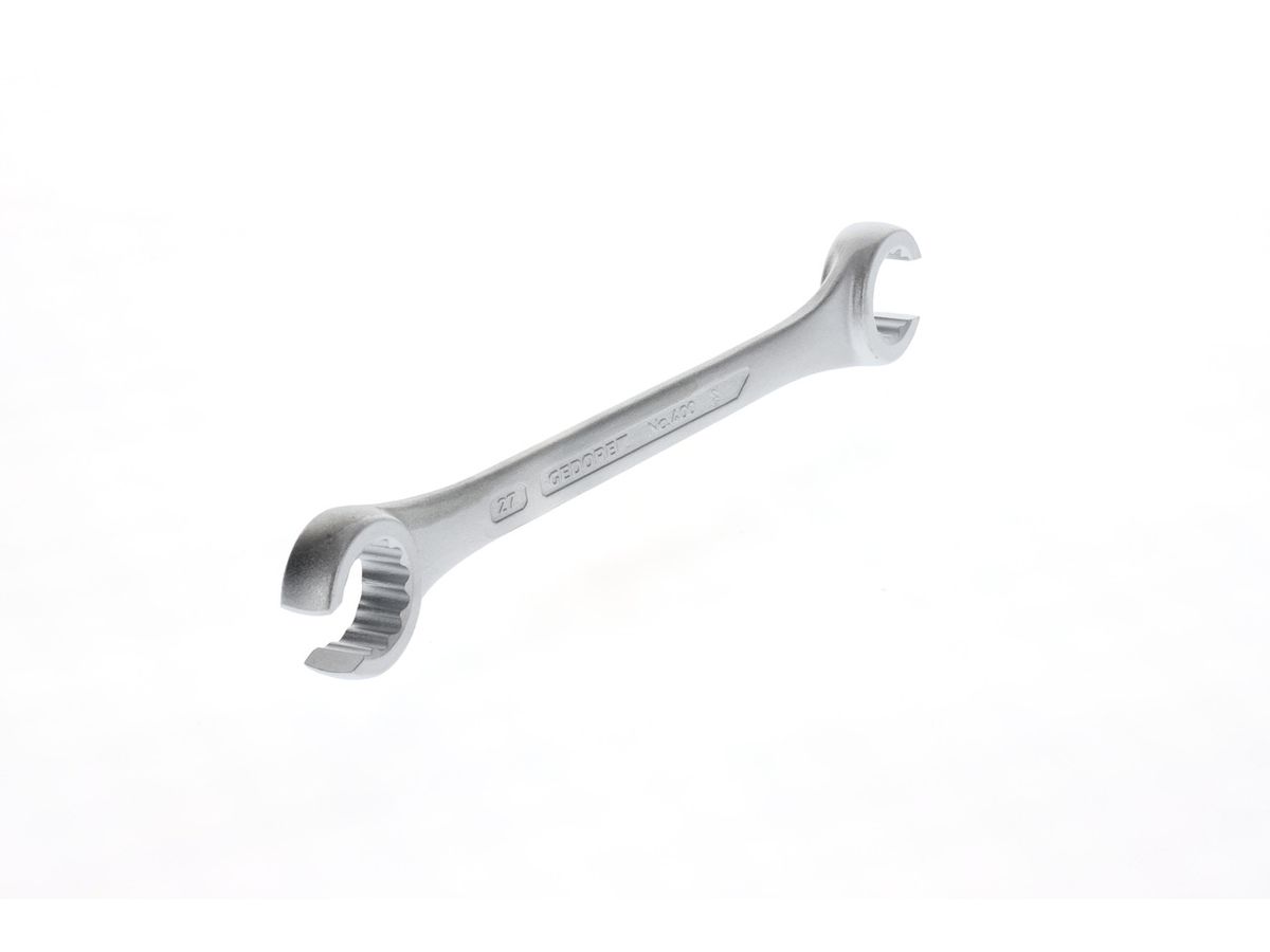 Double ring spanner open 24x27mm Gedore