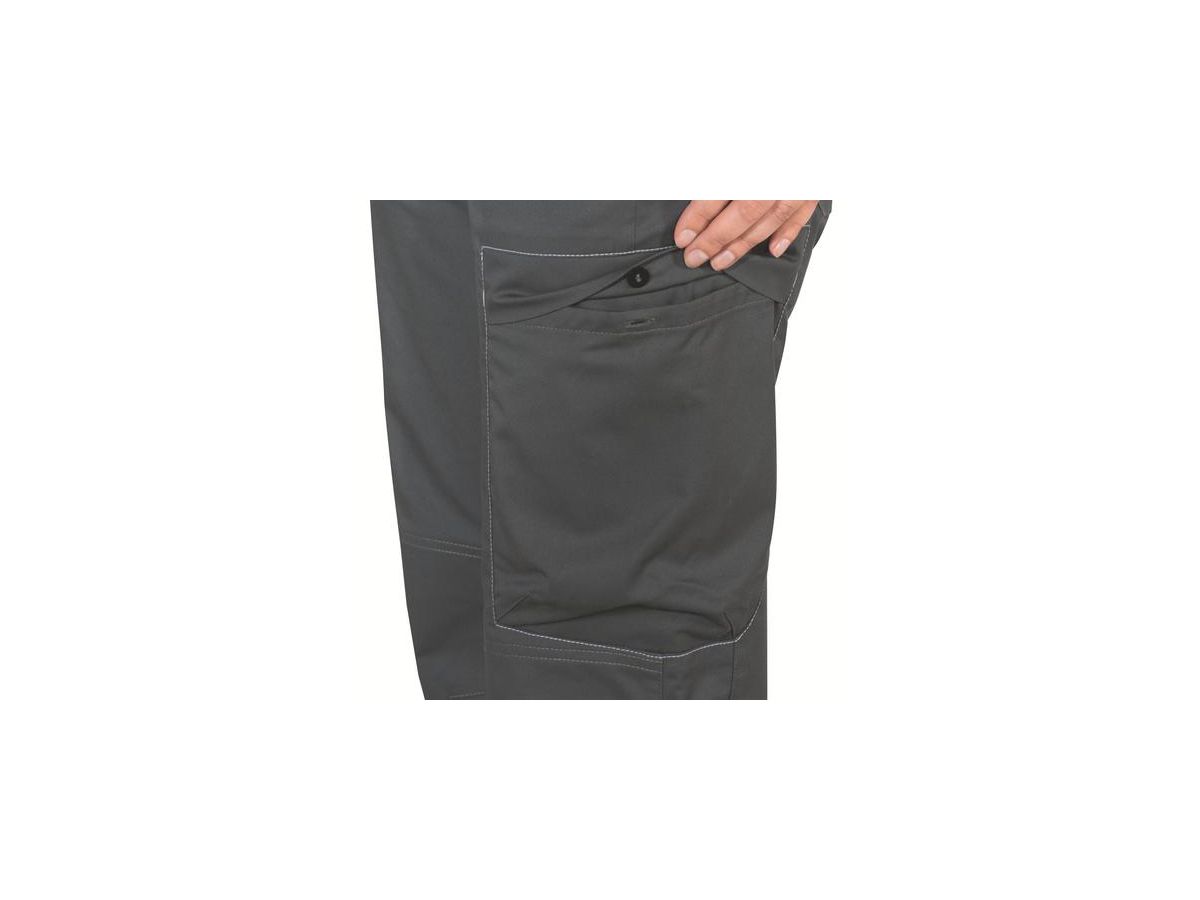 UVEX Cargohose suXXeed greencycle 7334 Regular Fit, grau, Gr. 46