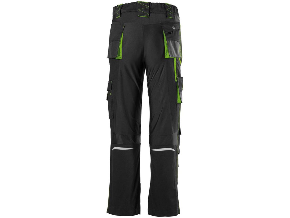 FORTIS Kids-Trouser PERFORMANCE 24 black/green, Size 134-140