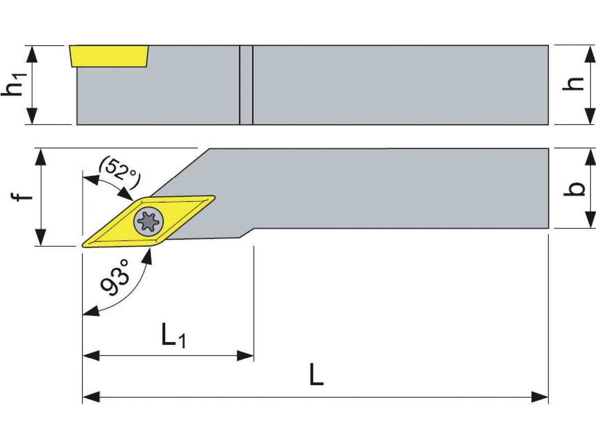 Klemmhalter 93 Grad