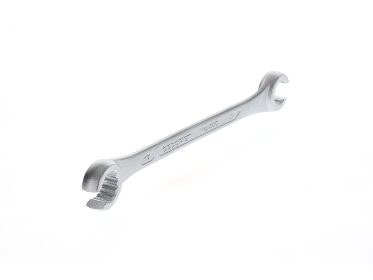 Double ring spanner open 14x17mm Gedore