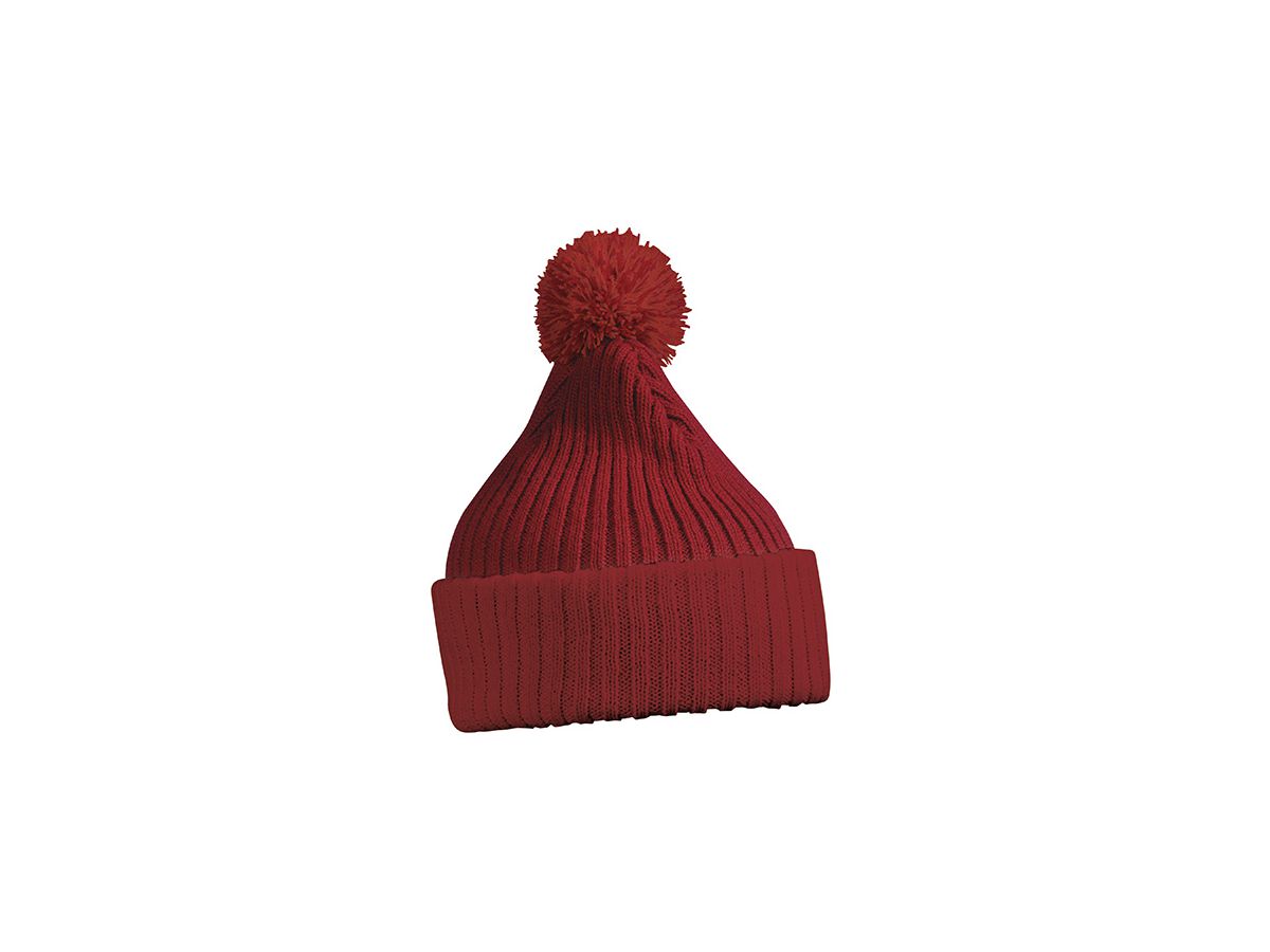 mb Knitted Cap with Pompon MB7540