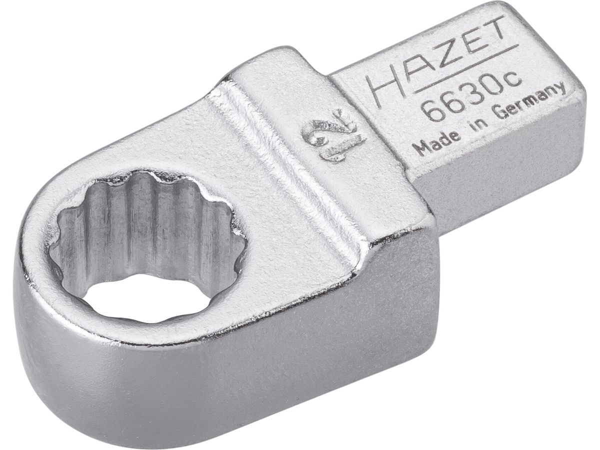 Plug-in ring spanner 12mm 9x12mm Hazet