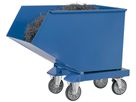 FETRA Muldenkipper brilliantblau 4702 A m. Ablasshahn, TK 500kg, 450L, RAL 5007