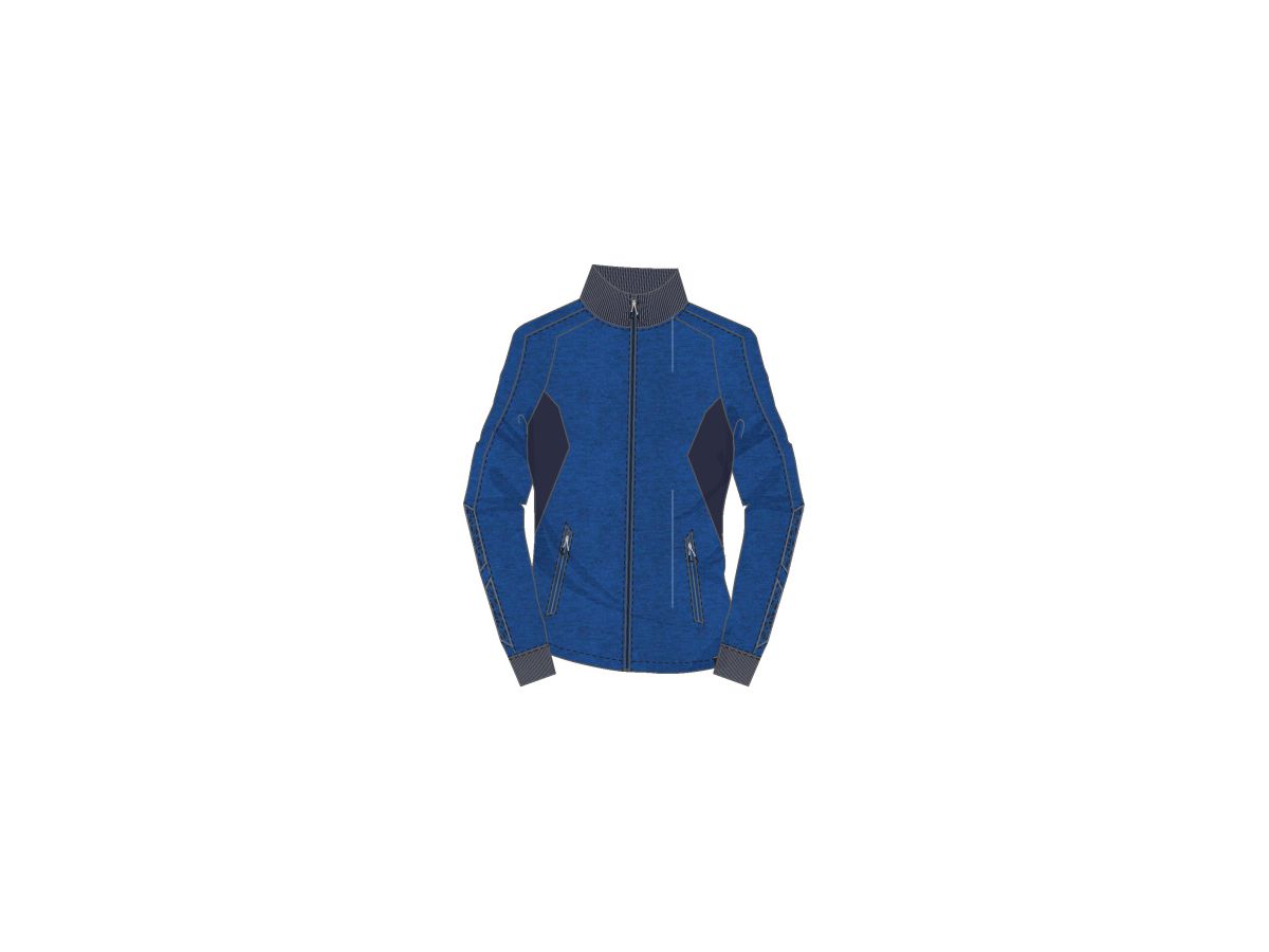 MASCOT Damen-Sweatshirt 18494-962 azurblau/schwarzblau, Gr. M