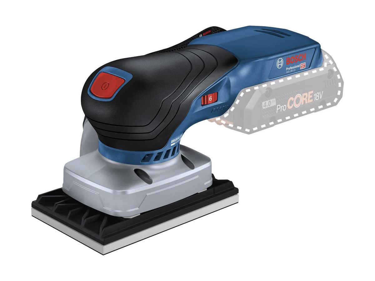 BOSCH Akku-Schwingschleifer GSS 18V-13 Solo, in L-Boxx