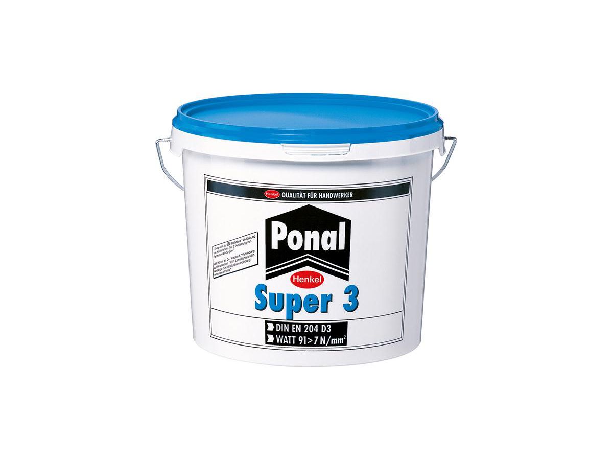 PONAL Super 3 PVAc Holzleim weiß wasserf