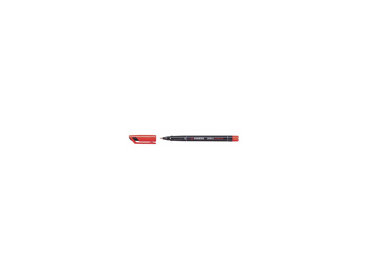 STABILO Folienschreiber OHPen 841/40 S 0,4mm rot